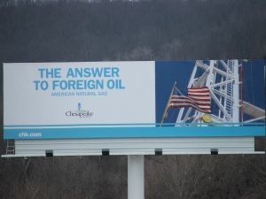 chesapeake billboard 15 business on easter morning 2012